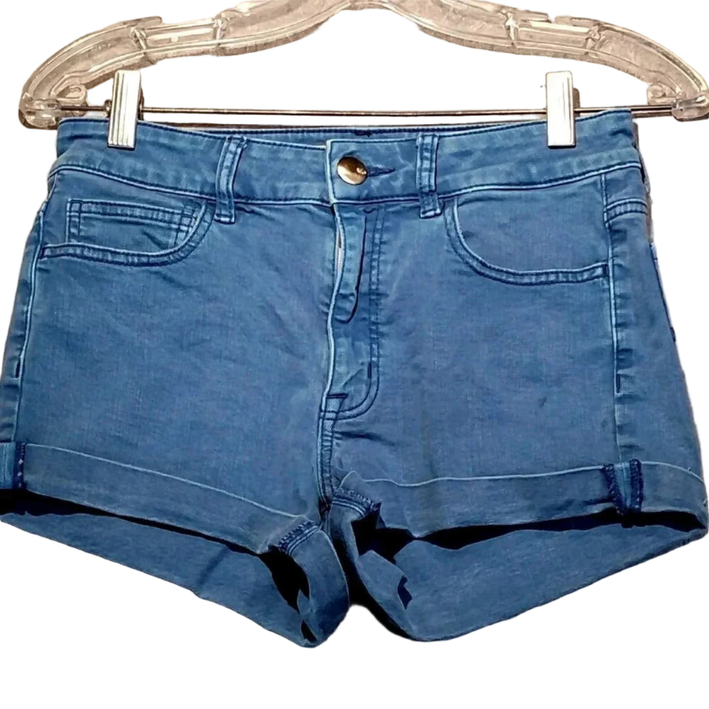 American Eagle Outfitters Super Super Stretch Hi-Rise Shortie Denim Jeans Size 6